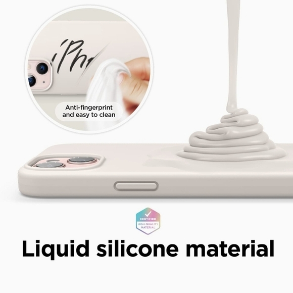 Silicone case for iPhone 15, iPhone 14, iPhone 13, iPhone 12, iPhone 11, SE Case - Picture 4 of 5